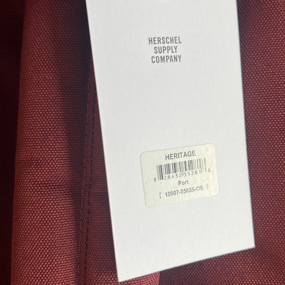 Herschel Heritage™ Backpack | Port | School Laptop Bag Travel - Picture 7 of 9